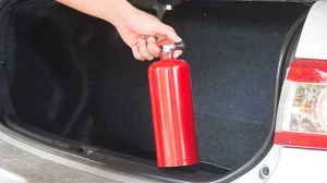 Extintor de incêndio automotivo