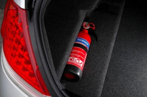 Suporte para extintor automotivo