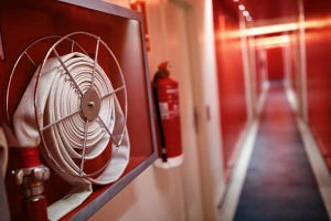 Teste hidrostático mangueira de incêndio na Vila Joaniza